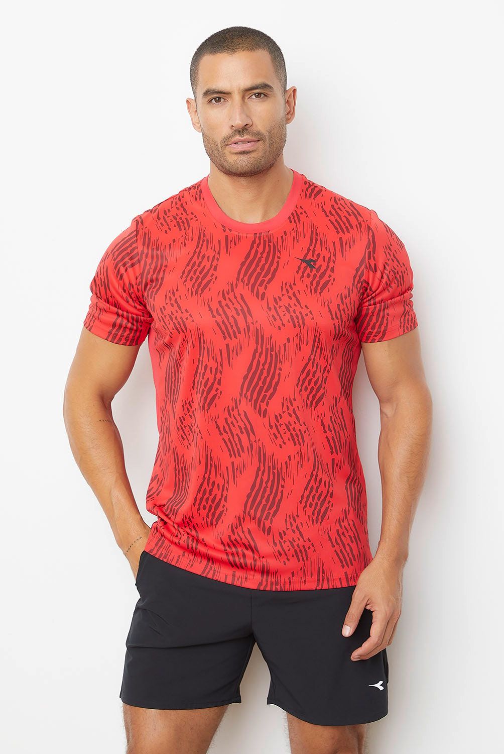 DIADORA - Polera Manga Corta Deportiva Hombre Diadora