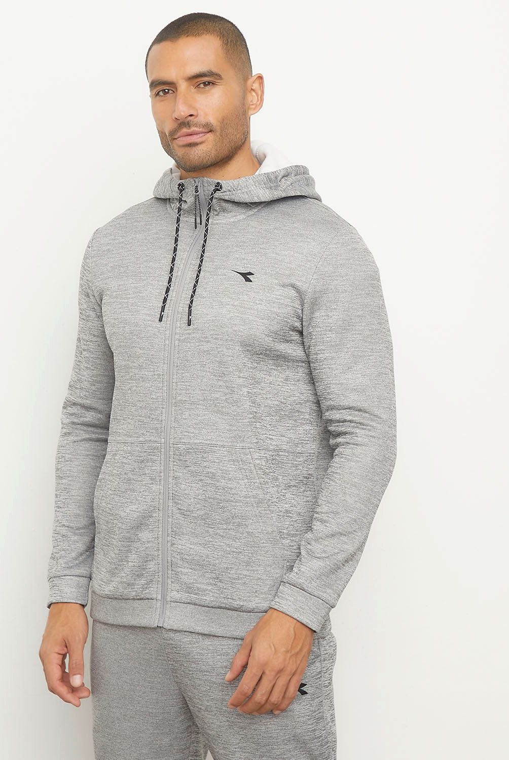 DIADORA - Polerón Deportivo Manga Larga Hombre Diadora