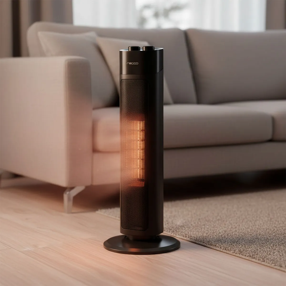 RECCO - Estufa Eléctrica 2000W BL-K27-J-H Recco