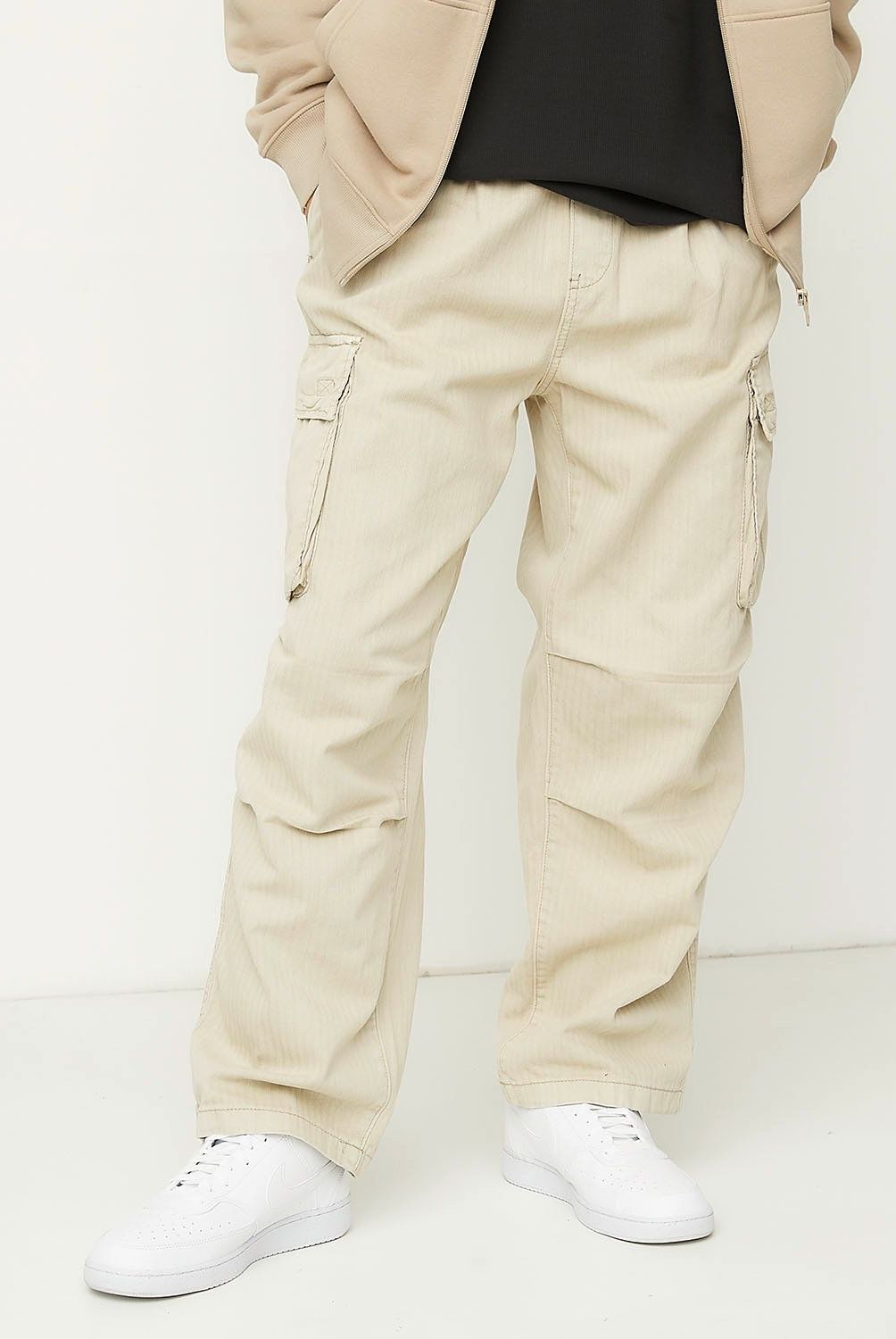 BEARCLIFF - Jeans Casual Cargo Hombre Bearcliff