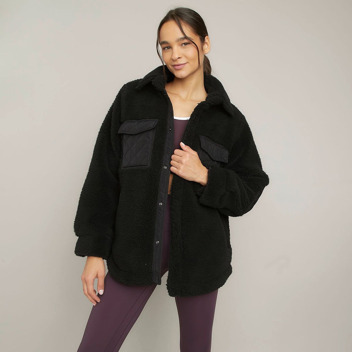 DIADORA - Polerón Polar Deportivo Mujer Diadora