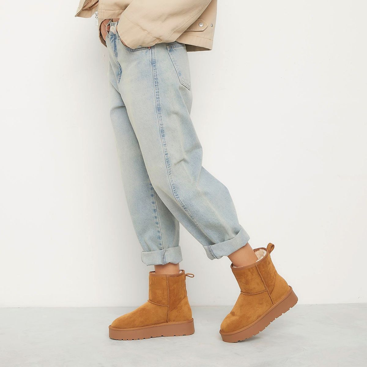 SYBILLA - Botin Mujer Beige Sybilla