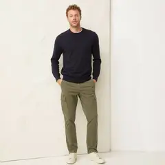 CASCAIS - Pantalón Cargo Slim Fit Hombre