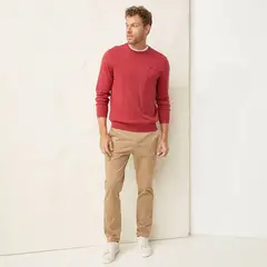 CASCAIS - Pantalón Cargo Slim Fit Hombre