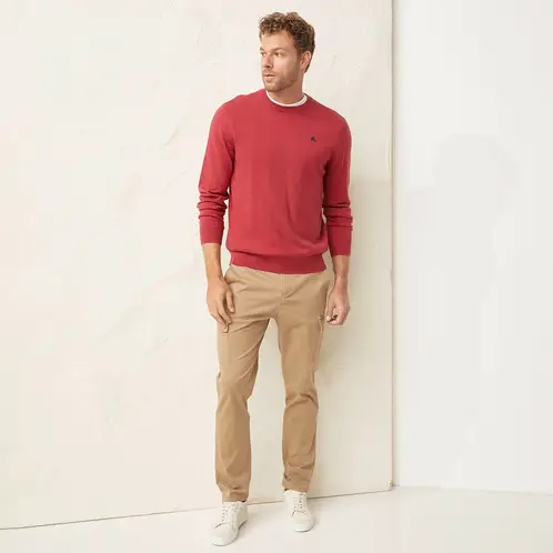 CASCAIS - Pantalón Cargo Slim Fit Hombre