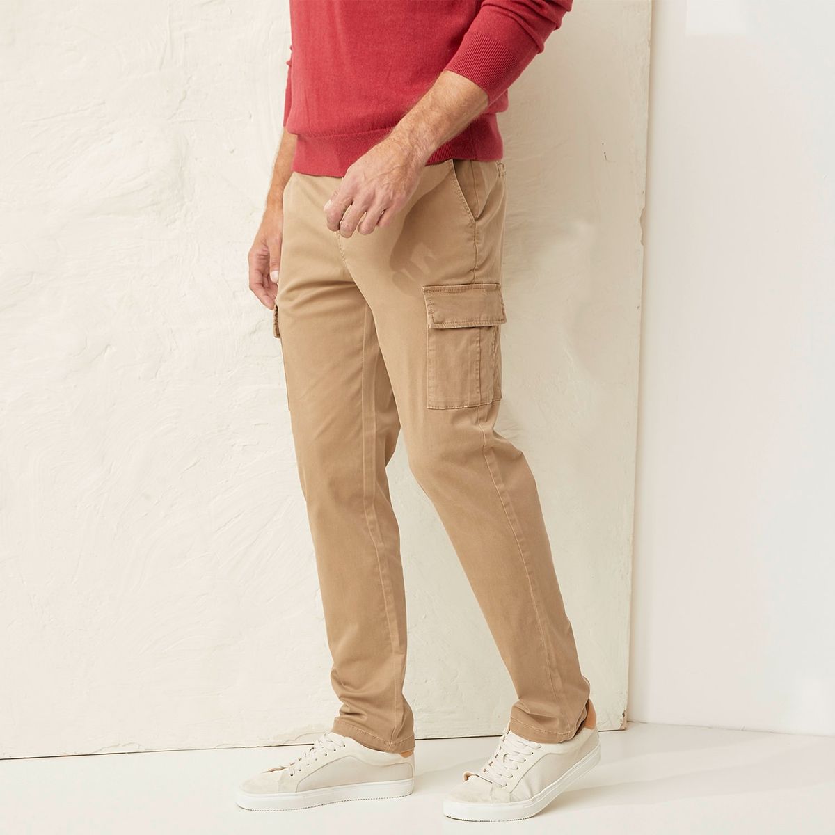 CASCAIS - Pantalón Cargo Slim Fit Hombre Cascais