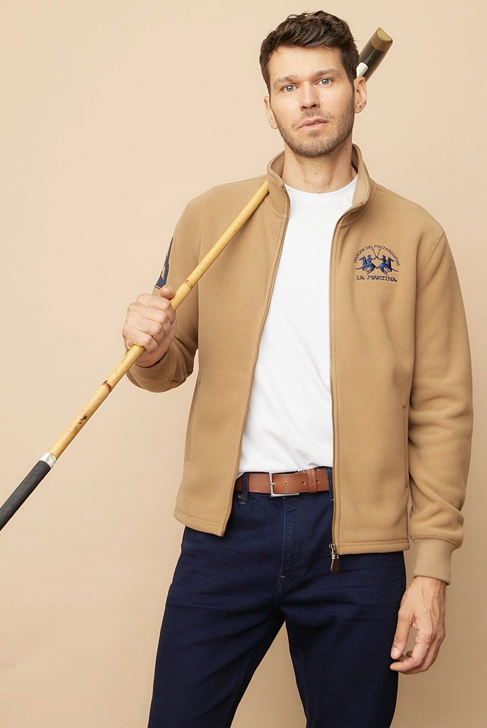 LA MARTINA - Polar Full Zipper Hombre La Martina