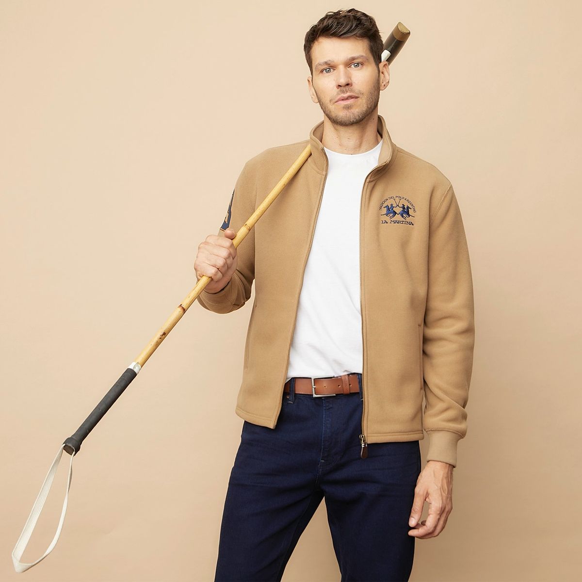 LA MARTINA - Polar Full Zipper Hombre La Martina