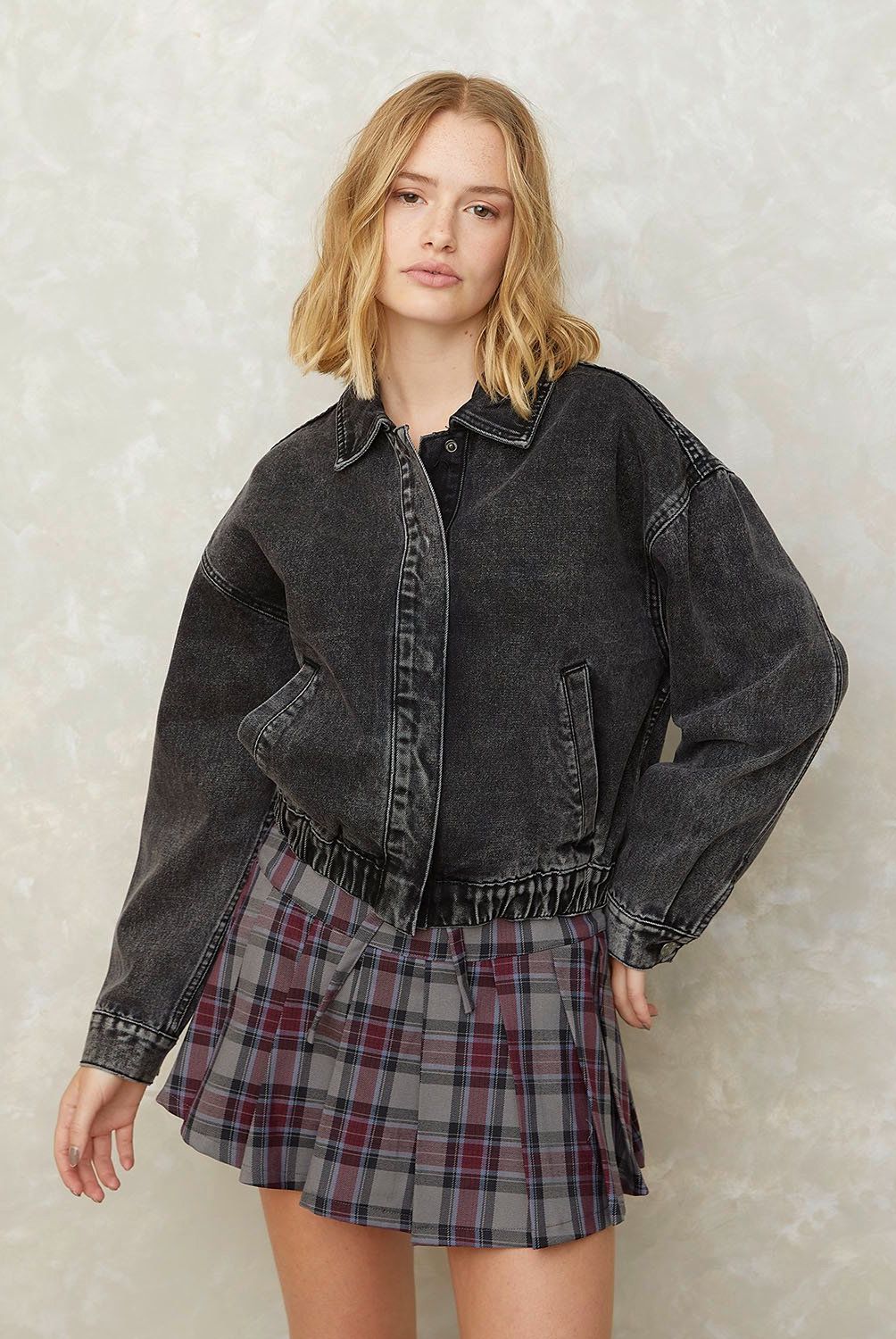 SYBILLA - Chaqueta Jeans Sybilla Algodón Mujer Manga Larga