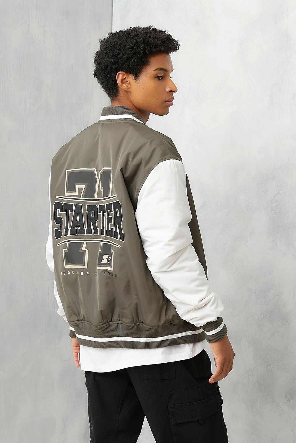 STARTER - Chaqueta Bomber Hombre Starter