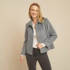 S COCCI - Chaqueta Mujer Regular Fit Manga Larga