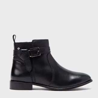 APOLOGY - Botin Mujer Cuero Negro