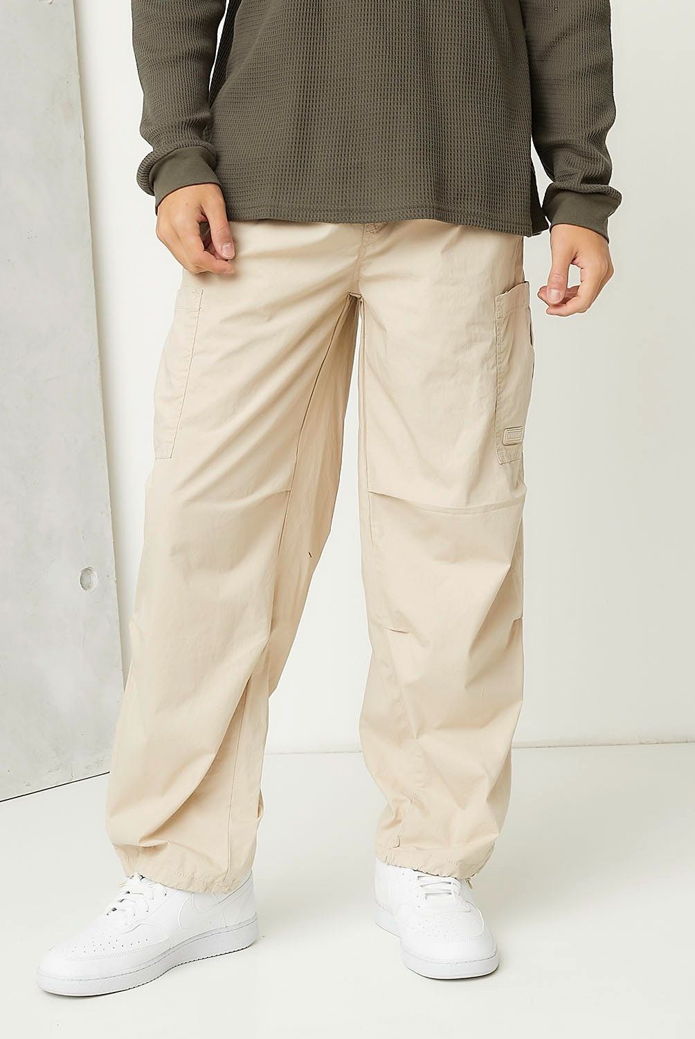 BEARCLIFF - Pantalón Cargo Casual Algodón Hombre Bearcliff