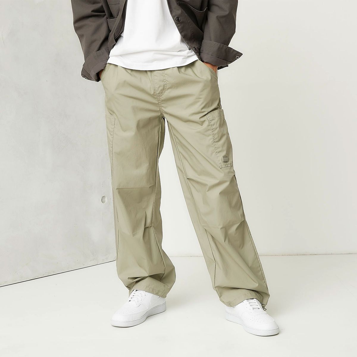 BEARCLIFF - Pantalón Cargo Casual Algodón Hombre Bearcliff