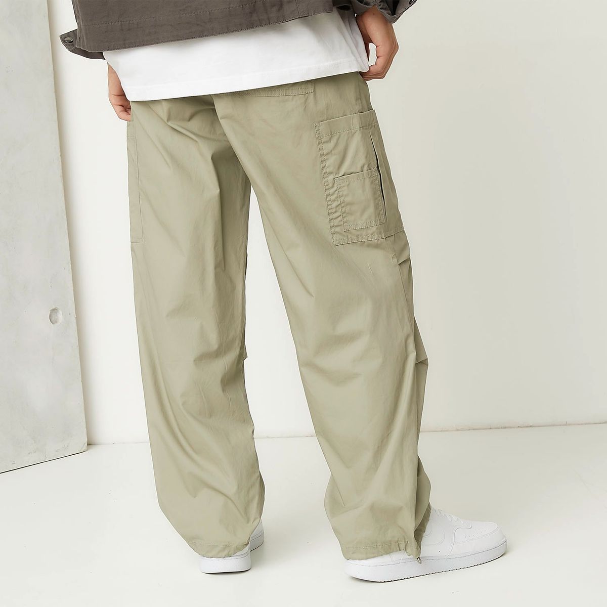 BEARCLIFF - Pantalón Cargo Casual Algodón Hombre Bearcliff
