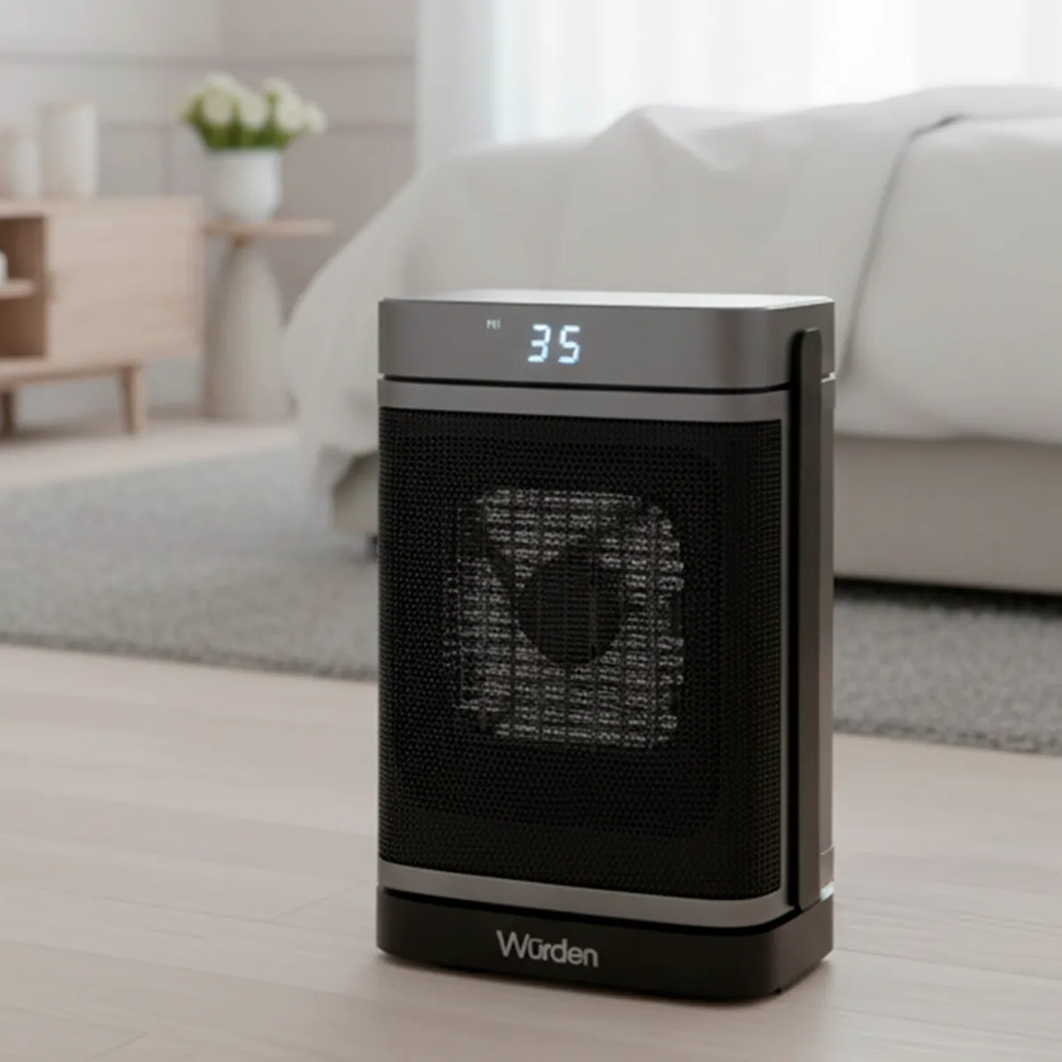 WURDEN - Estufa Eléctrica 1500W PTC-906B-H Wurden