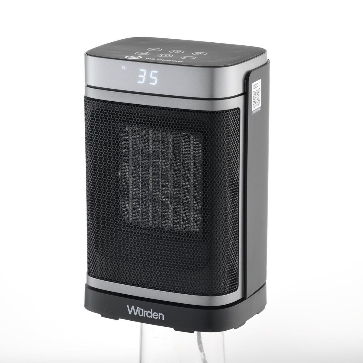 WURDEN - Estufa Eléctrica 1500W PTC-906B-H Wurden