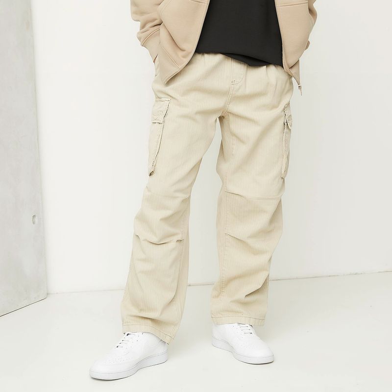 BEARCLIFF - Jeans Casual Cargo Hombre Bearcliff