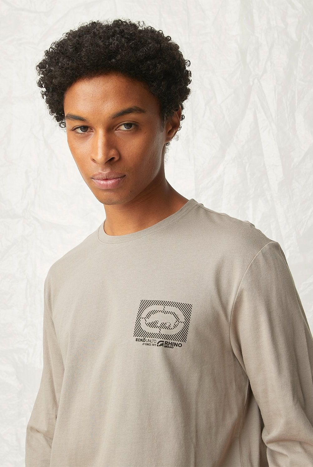 ECKO - Polera Manga Larga Algodón Hombre Ecko