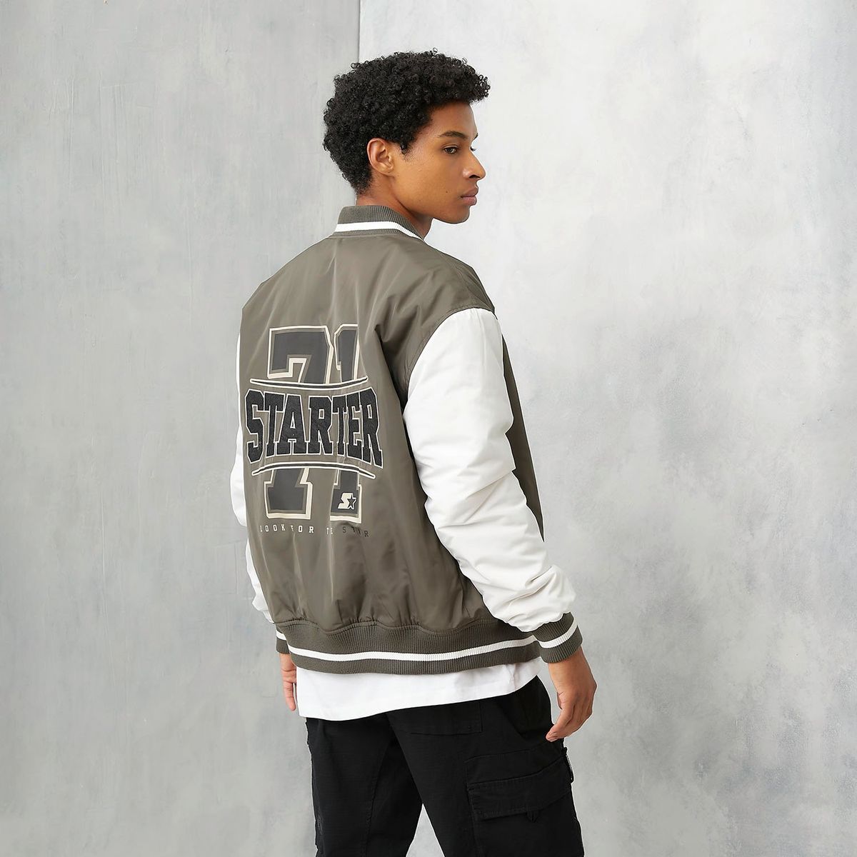 STARTER - Chaqueta Bomber Hombre Starter