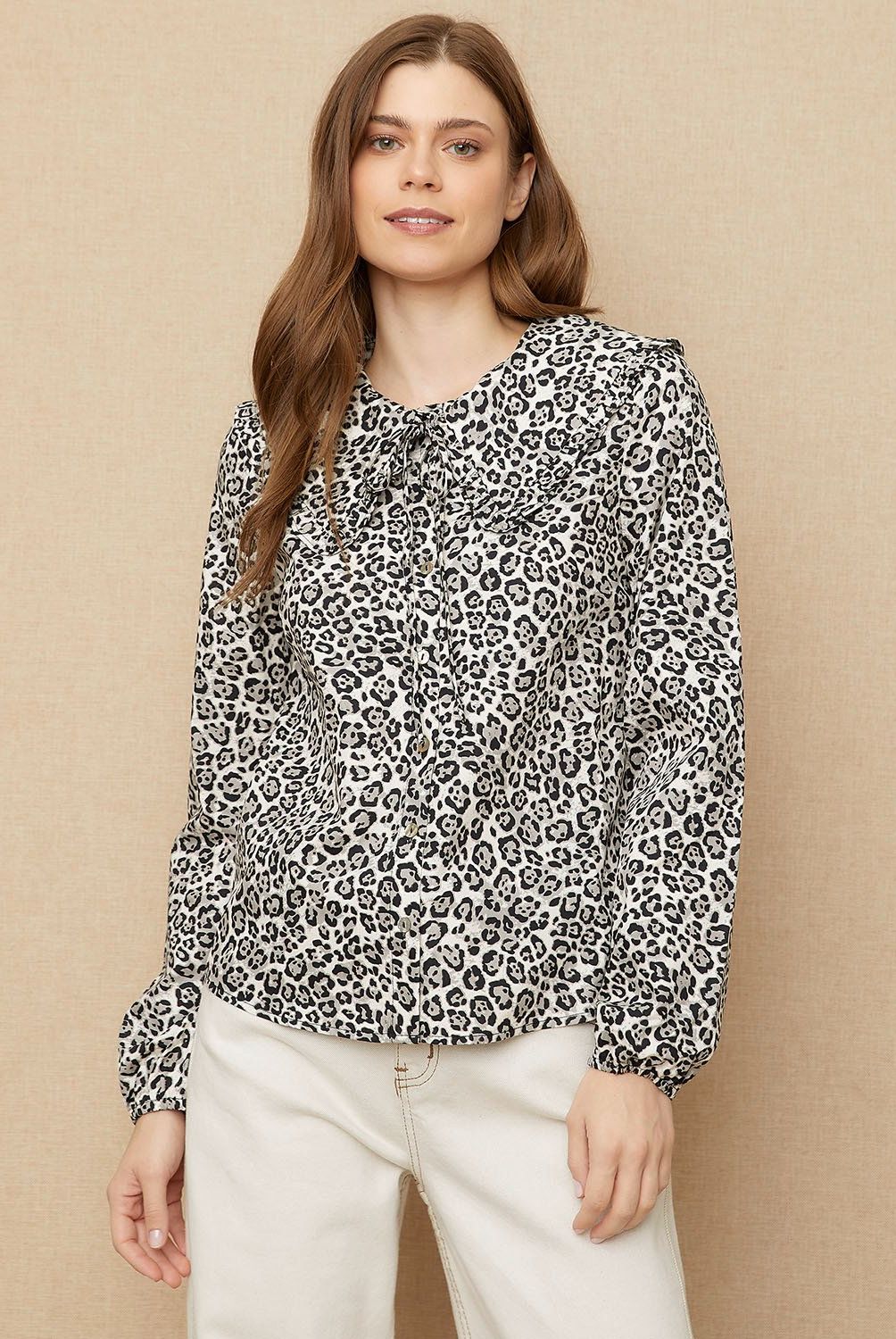 UNIVERSITY CLUB - Blusa Manga Larga Algodón Mujer University Club