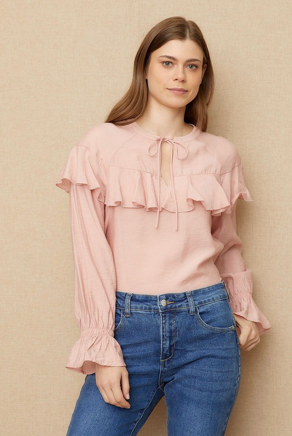 UNIVERSITY CLUB - Blusa Manga Larga Mujer University Club