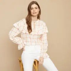 UNIVERSITY CLUB - Blusa Manga Larga Mujer