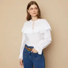 UNIVERSITY CLUB - Blusa Manga Larga Mujer