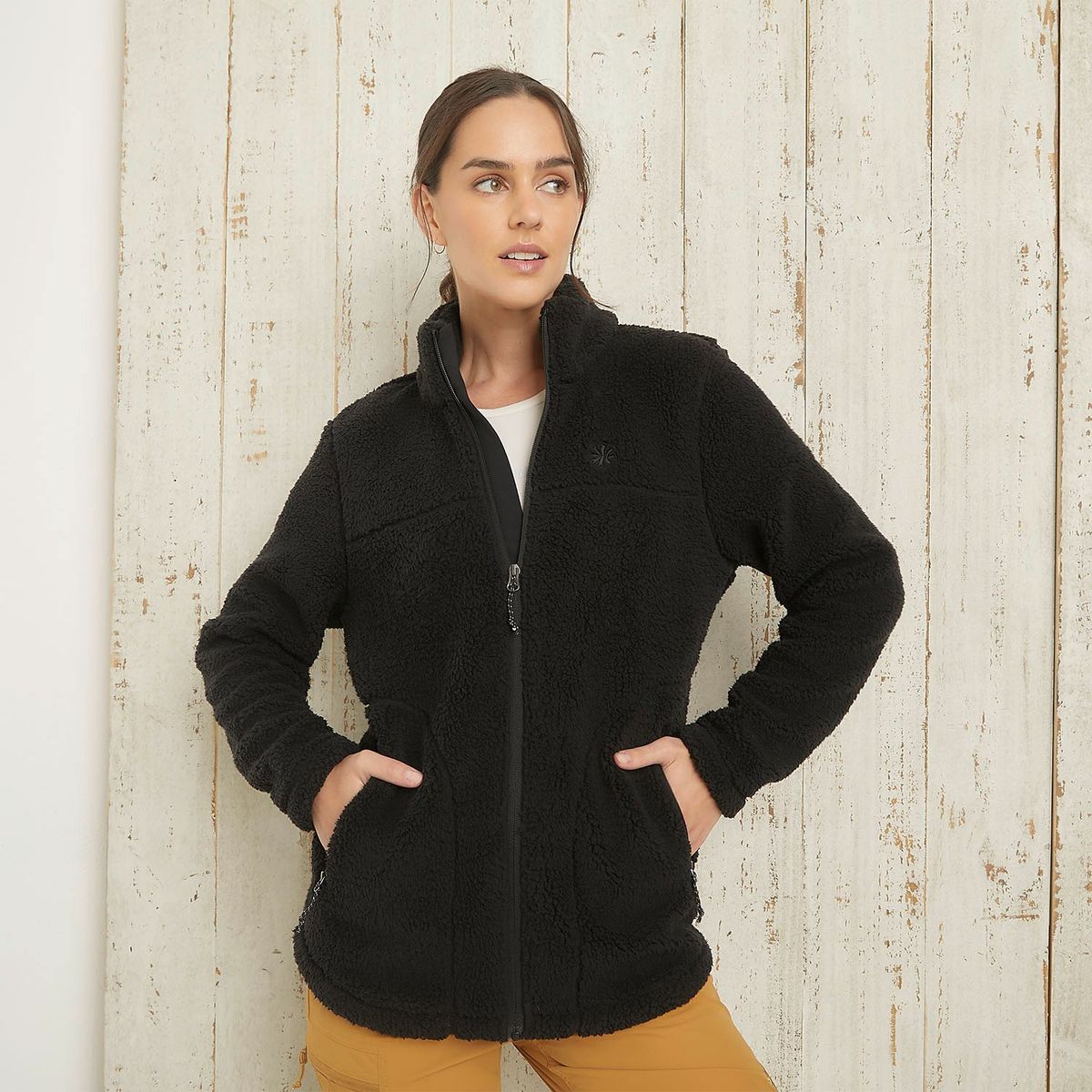 MOUNTAIN GEAR - Polerón Polar Deportivo Mujer Mountain Gear