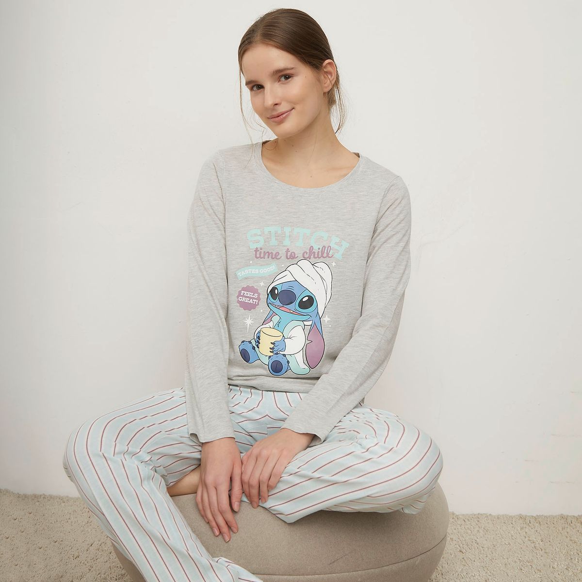 DISNEY - Pijama Stitch Mujer Disney