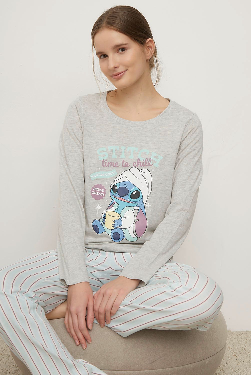 DISNEY - Pijama Algodón Mujer Disney