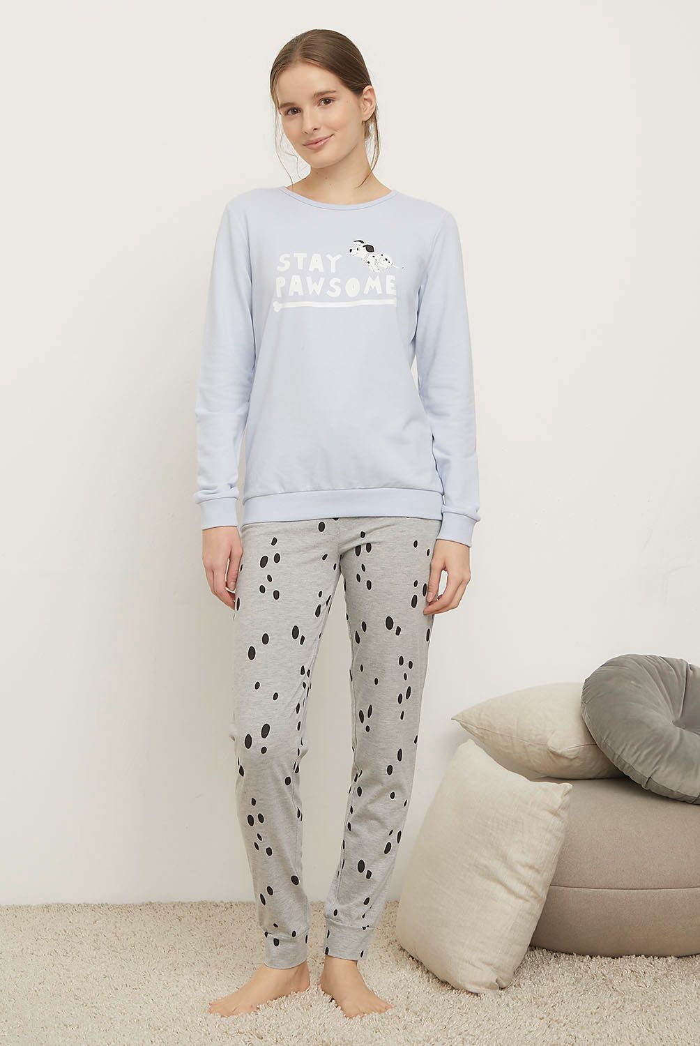 DISNEY - Pijama Algodón Mujer Disney
