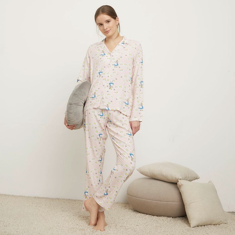 DISNEY - Pijama Camisero Alicia Mujer Disney