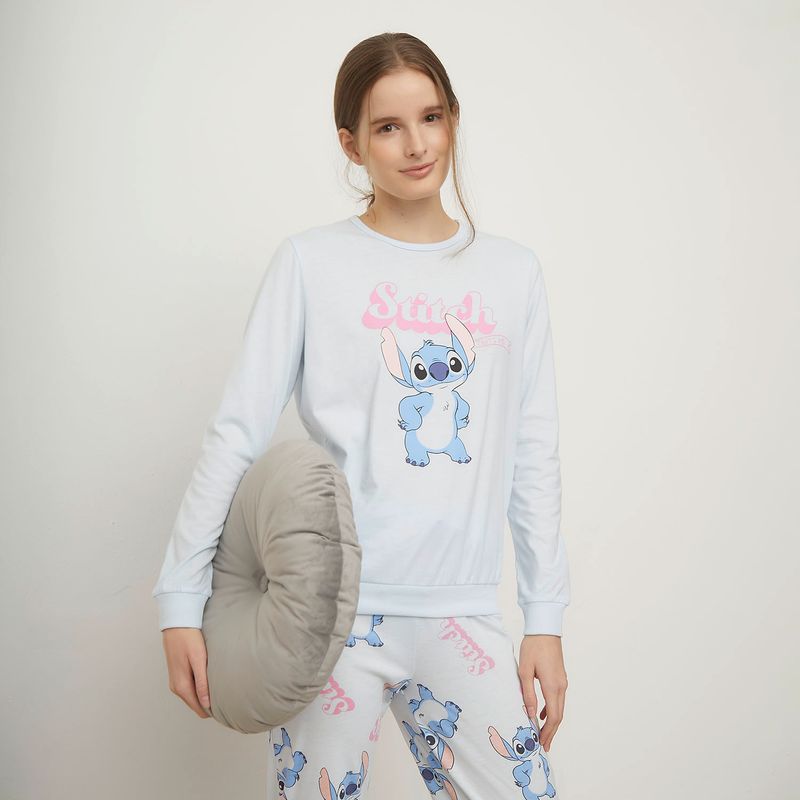 DISNEY - Pijama Stitch Mujer Disney