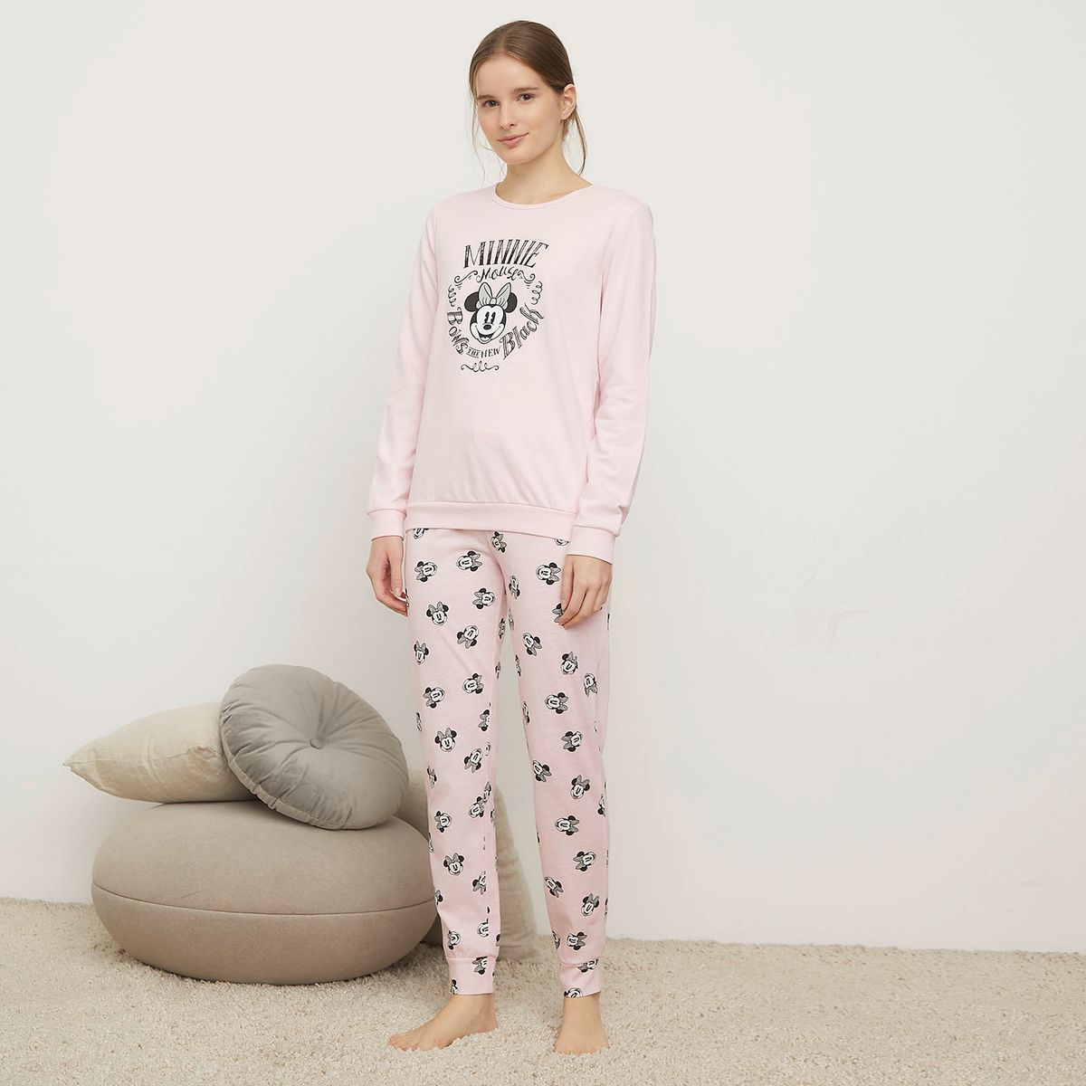 DISNEY - Pijama Minnie Mujer Disney