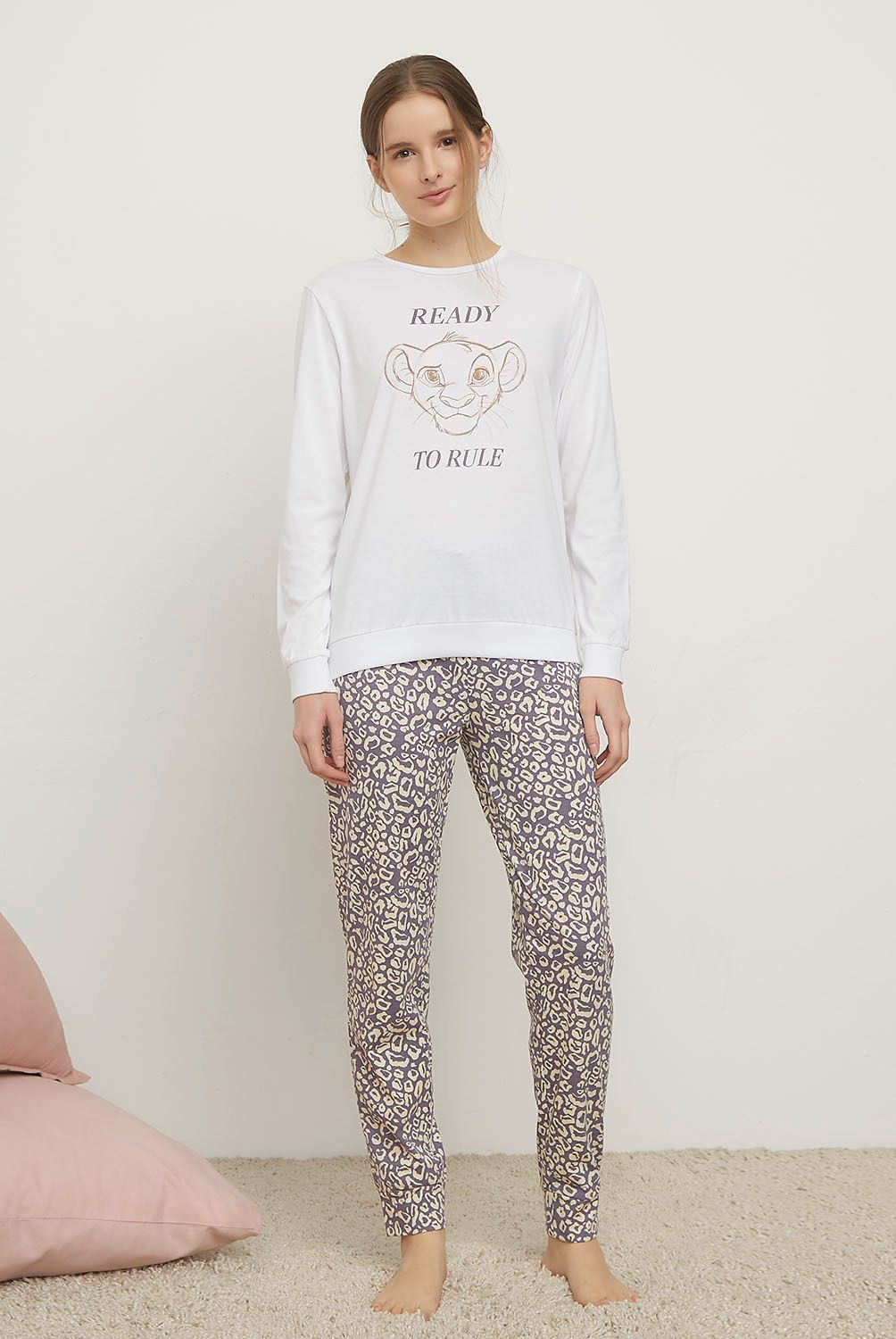 DISNEY - Pijama Algodón Mujer Disney