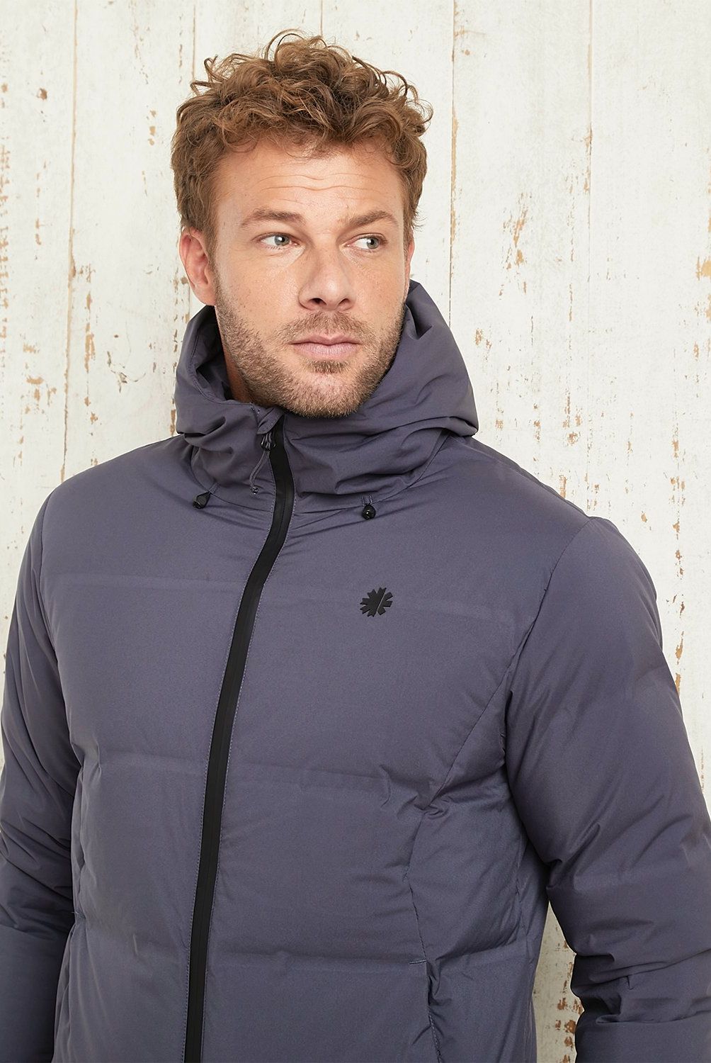MOUNTAIN GEAR - Parka Deportiva Pluma Hombre Mountain Gear