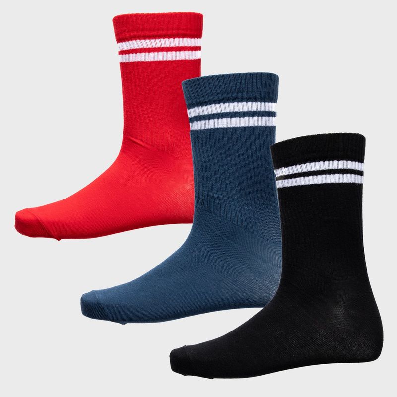 BEARCLIFF - Pack De 3 Calcetines Sport Hombre Bearcliff