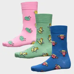 BEARCLIFF - Pack De 3 Calcetines Sport Hombre