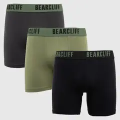 BEARCLIFF - Pack De 3 Boxers Algodón Hombre
