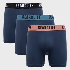 BEARCLIFF - Pack De 3 Boxers Algodón Hombre