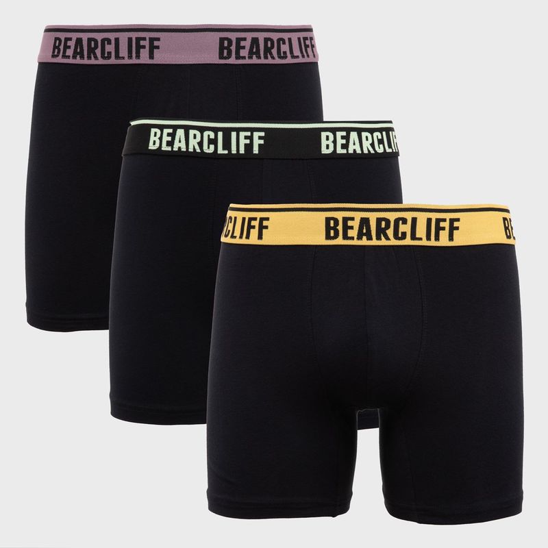 BEARCLIFF - Pack De 3 Boxers Algodón Hombre Bearcliff