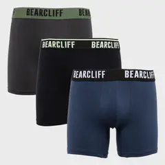 BEARCLIFF - Pack De 3 Boxers Algodón Hombre