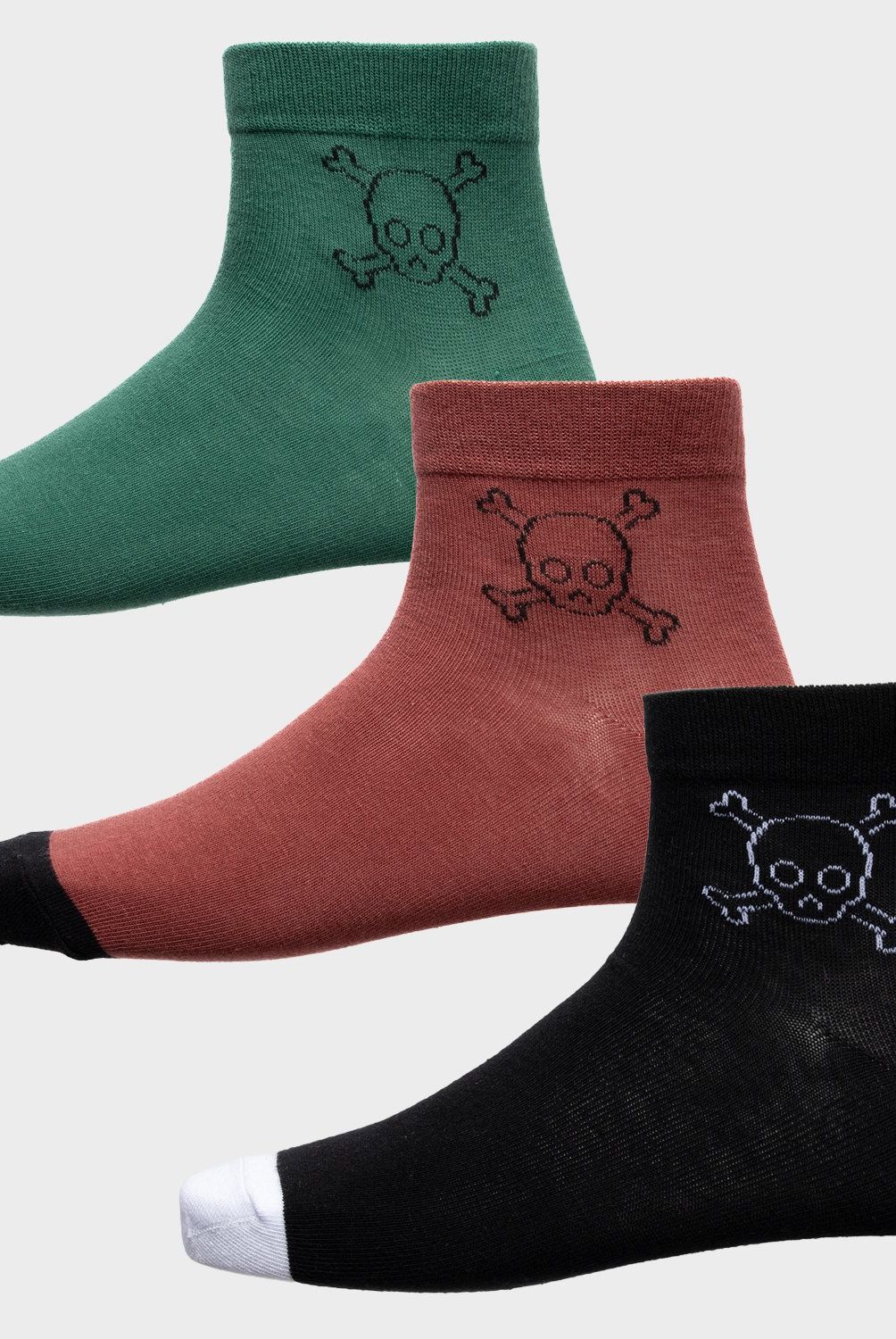 BEARCLIFF - Pack De 3 Calcetines Sport Hombre Bearcliff
