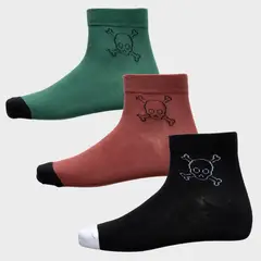 BEARCLIFF - Pack De 3 Calcetines Sport Hombre