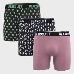 BEARCLIFF - Pack De 3 Boxers Algodón Hombre