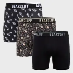 BEARCLIFF - Pack De 3 Boxers Algodón Hombre