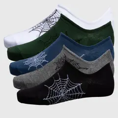 BEARCLIFF - Pack De 5 Calcetines Invisibles Hombre