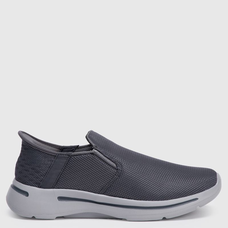 NEWPORT - Mocasin Causal Hombre Gris Newport