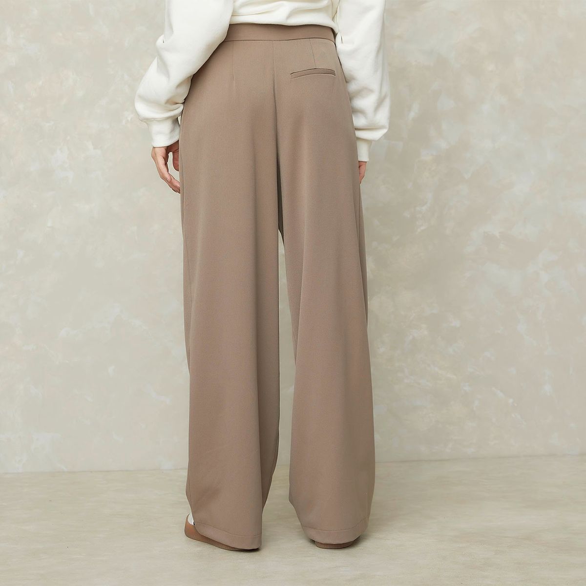 SYBILLA - Pantalón Relax Tiro Medio Mujer Sybilla